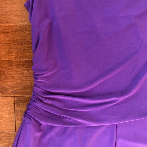 Evan Picone Purple Dress - Picture 6 of 13